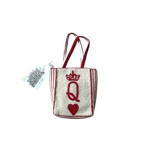 NWT! {TikTok Viral} Queen of Hearts x Ace of Spades Beaded Bag